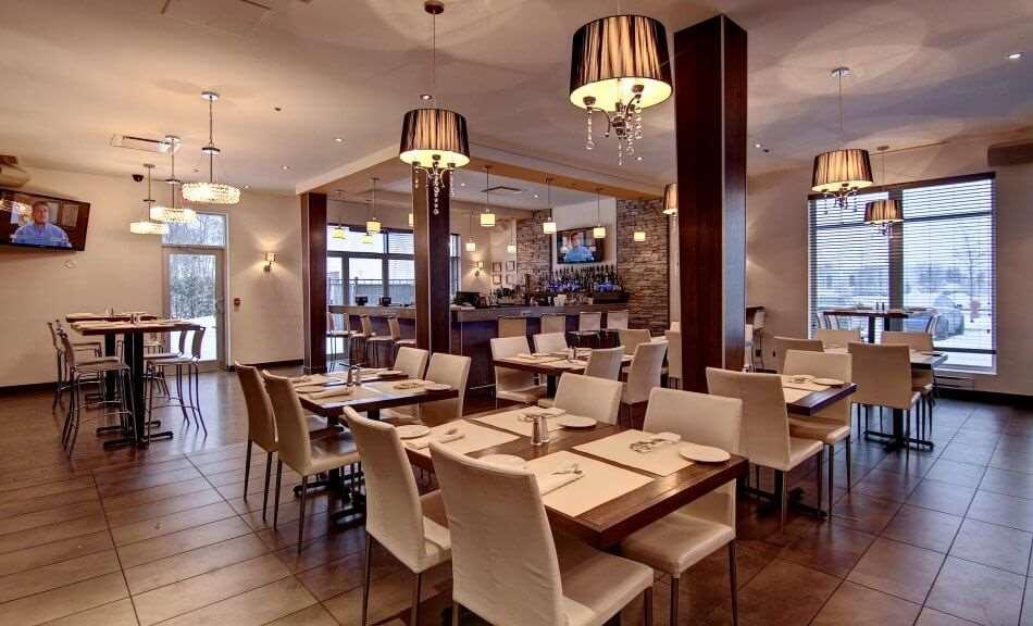 Imperia Hotel Et Suites Terrebonne Restoran foto